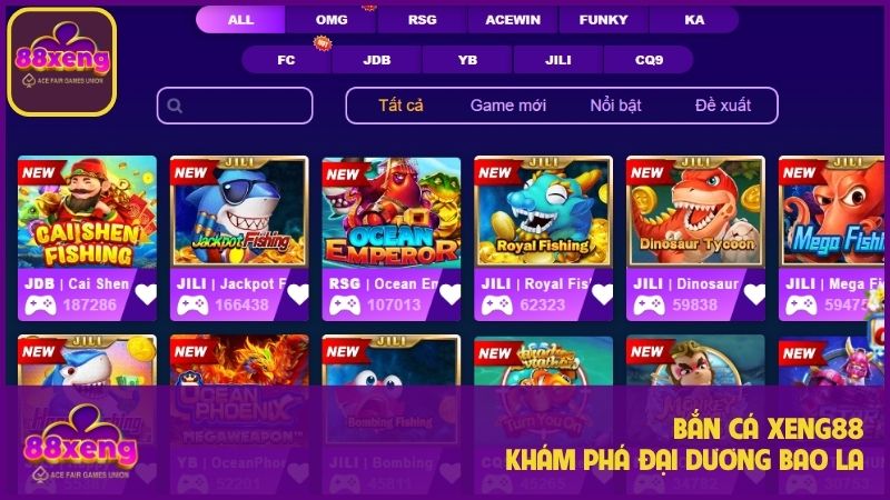 Tham gia bắn cá Xeng88 để hòa mình vào đại dương bao la