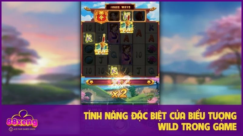 Tính năng đặc biệt của biểu tượng wild trong game
